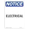 Signmission OSHA Notice, 7" Height, Electrical Sign, 7" X 5", Portrait OS-NS-D-57-V-11701 - alternate 1